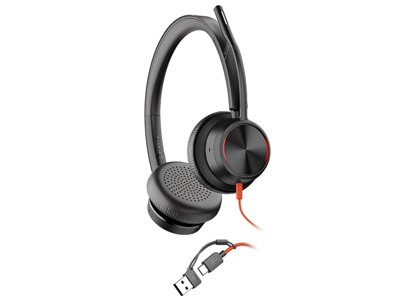 Poly Blackwire 8225 в сложенном виде