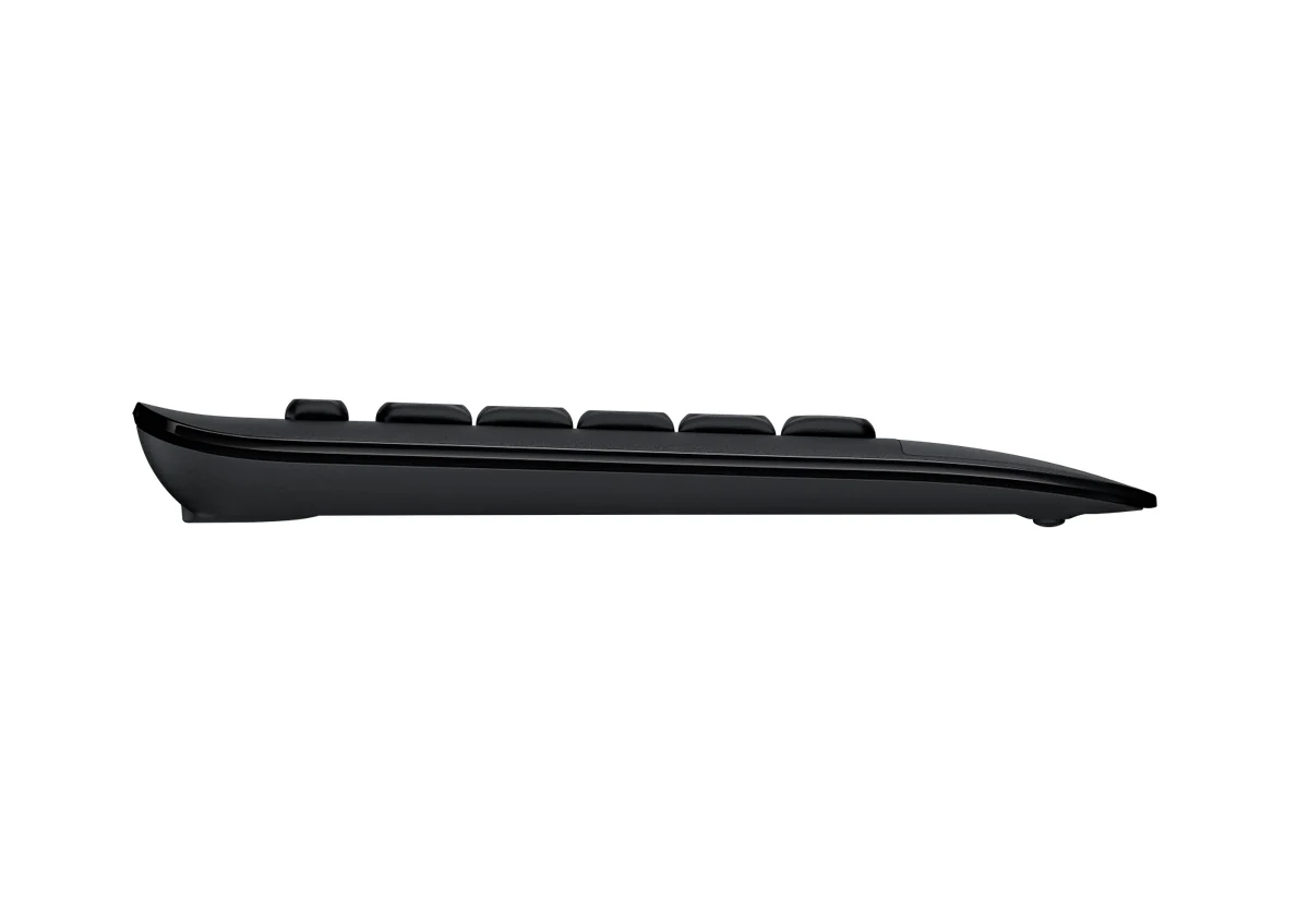 Logitech Signature K650 Graphite, вид сбоку
